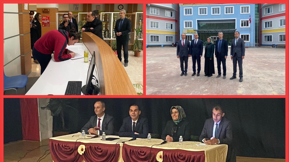 Çankırı Valisi Sayın M. Fırat TAŞOLAR Okulumuzu Ziyaret Etti